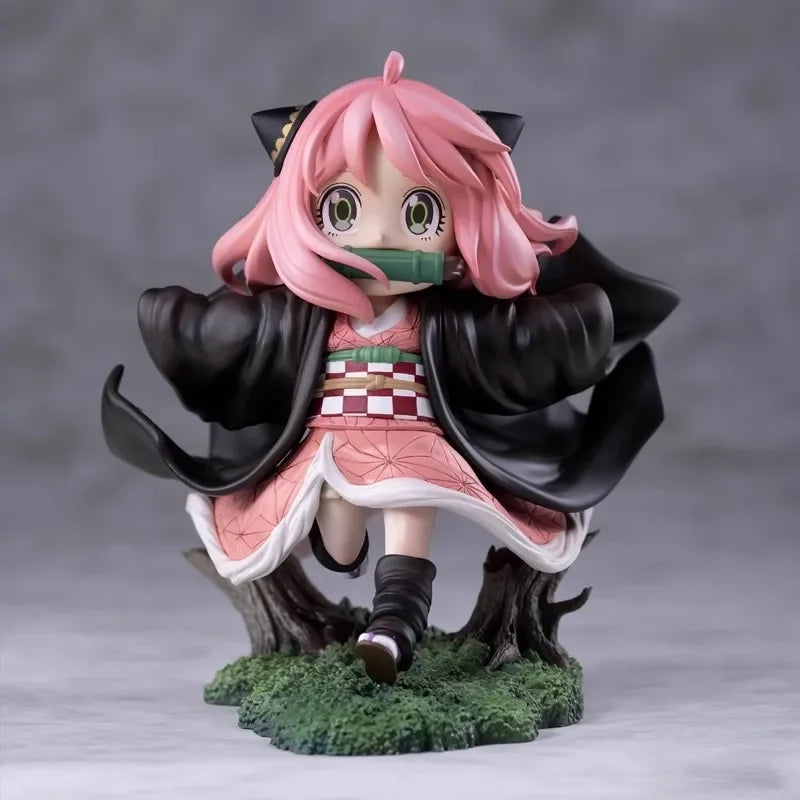 Demon Slayer & Spy x Family Nezuku Anya Action Figure