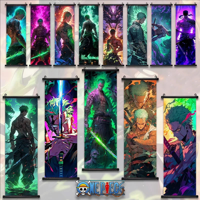 One Piece Cool Hanging Scroll