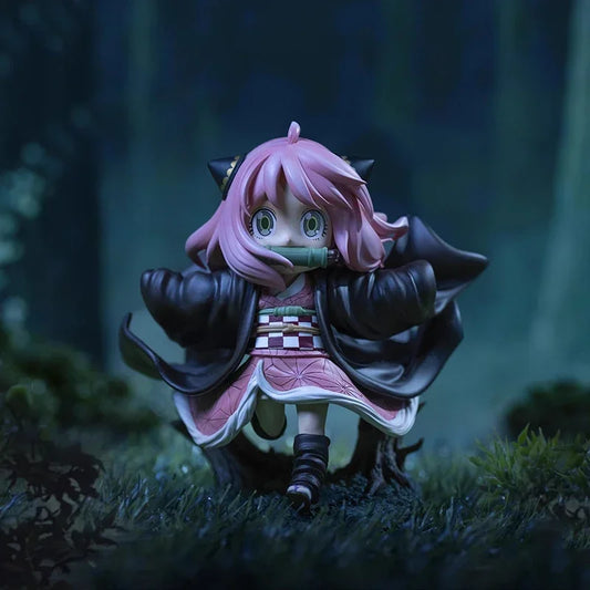 Demon Slayer & Spy x Family Nezuku Anya Action Figure