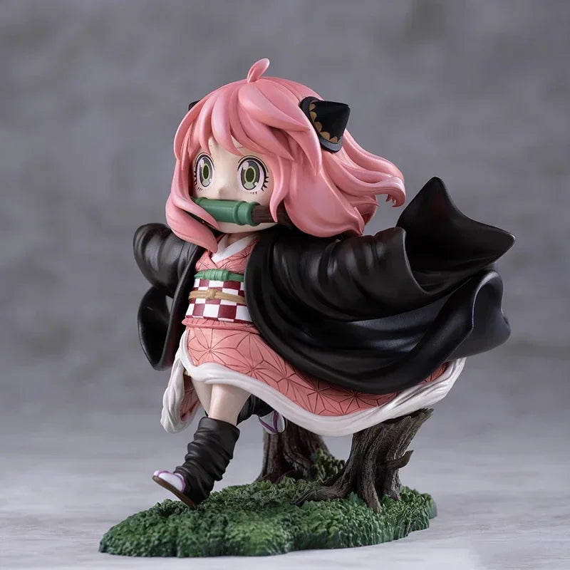 Demon Slayer & Spy x Family Nezuku Anya Action Figure