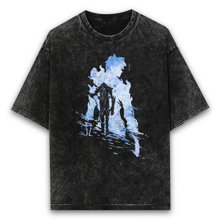 Solo Leveling Breezy Washed T-Shirt