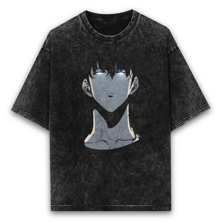 Solo Leveling Extended Washed T-Shirt