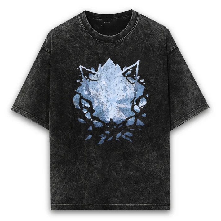 Solo Leveling Flowy Washed T-Shirt