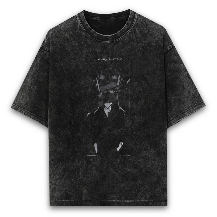 Solo Leveling Easygoing Washed T-Shirt