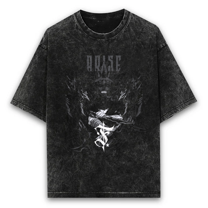 Solo Leveling Loose Washed T-Shirt