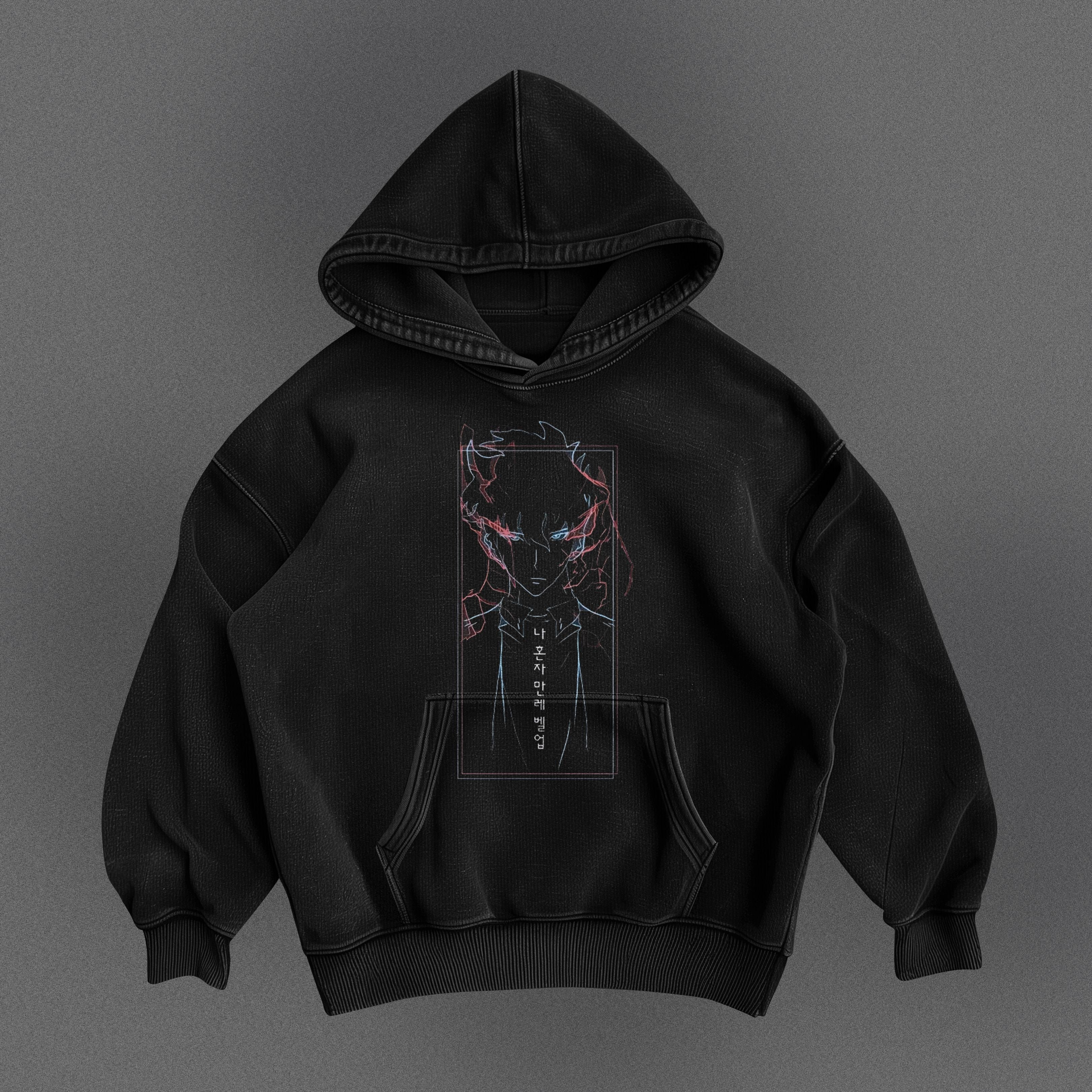Solo Leveling Anime Oversized Hoodie