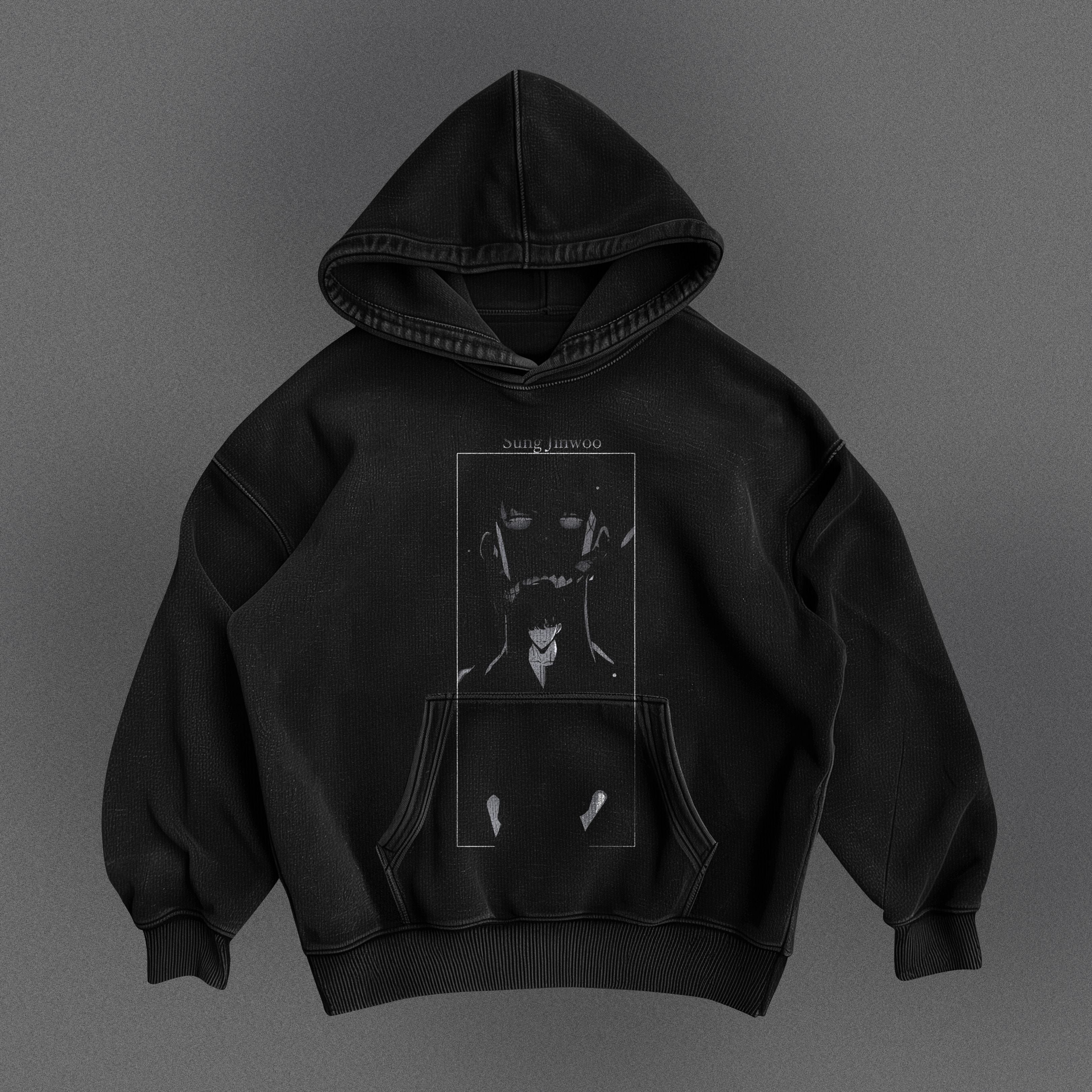 Solo Leveling Anime Elongated Hoodie