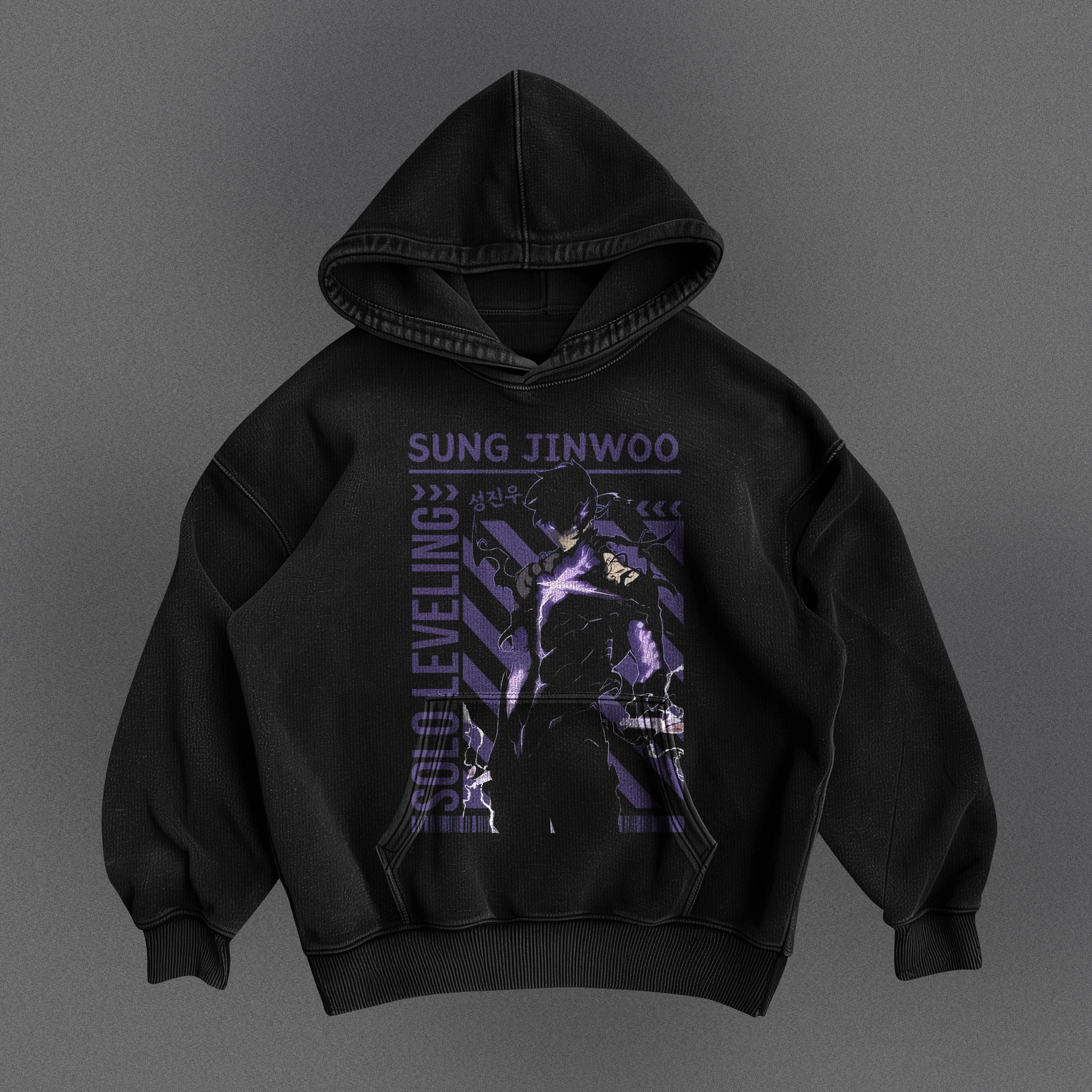 Solo Leveling Anime Breezy Hoodie