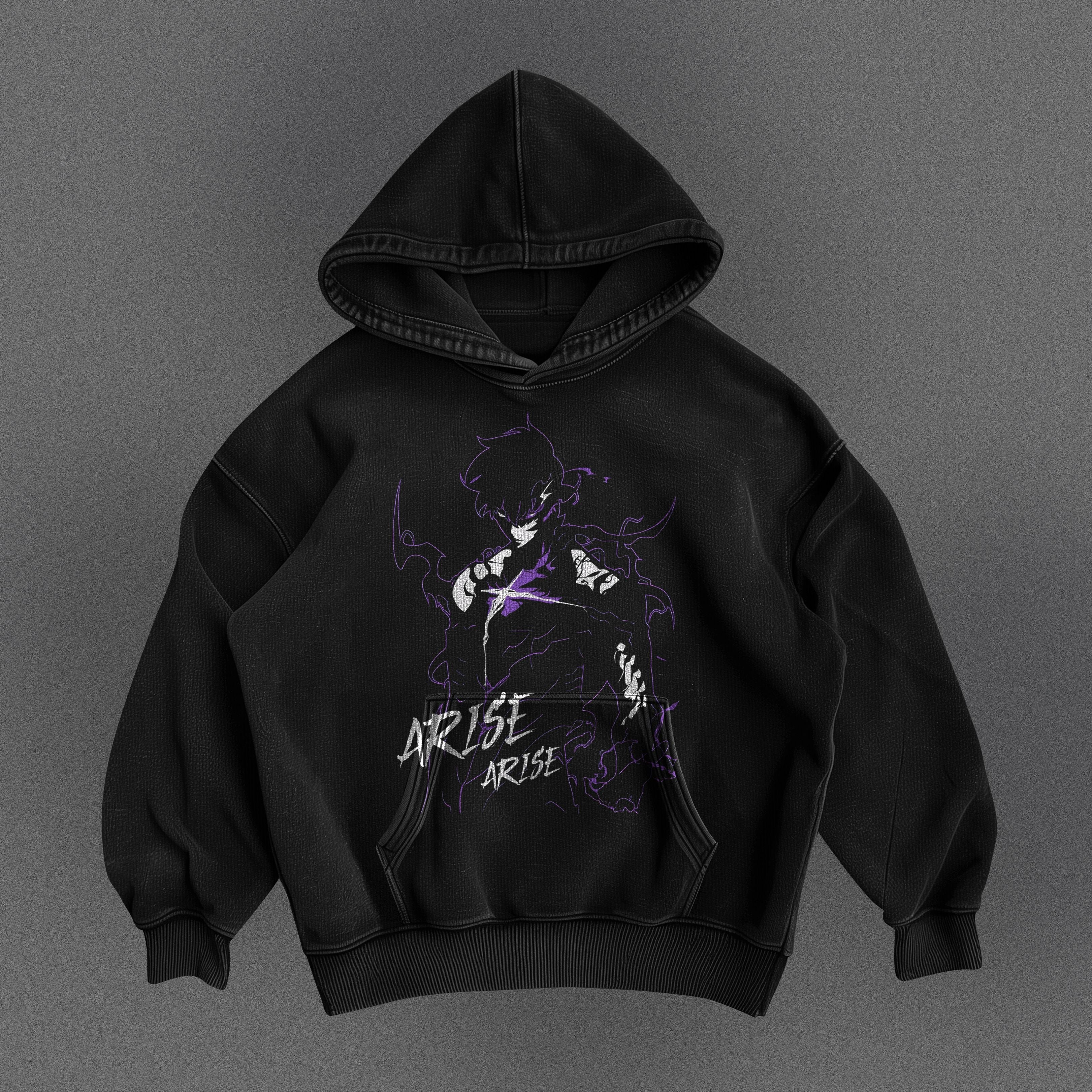 Solo Leveling Anime Loose Hoodie