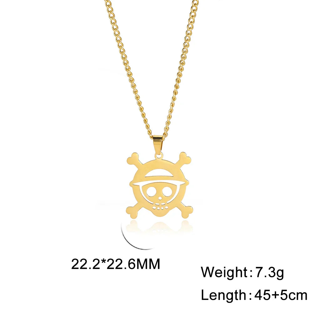 One Piece Silver Pendant