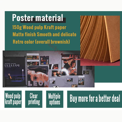 Blue Lock Kraft Paper Posters