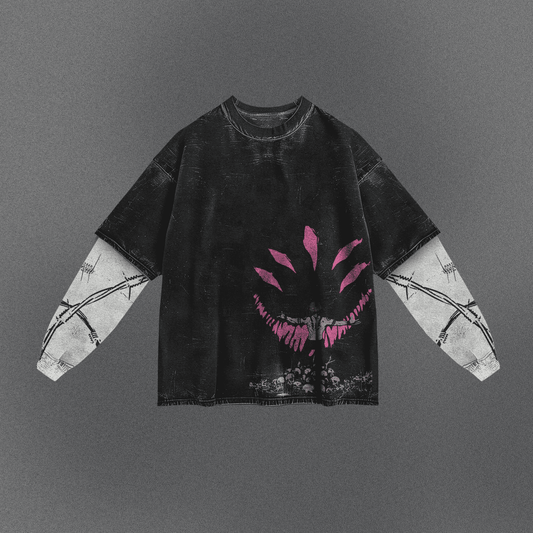 Jujutsu Kaisen Flowy Double Sleeve T-shirt