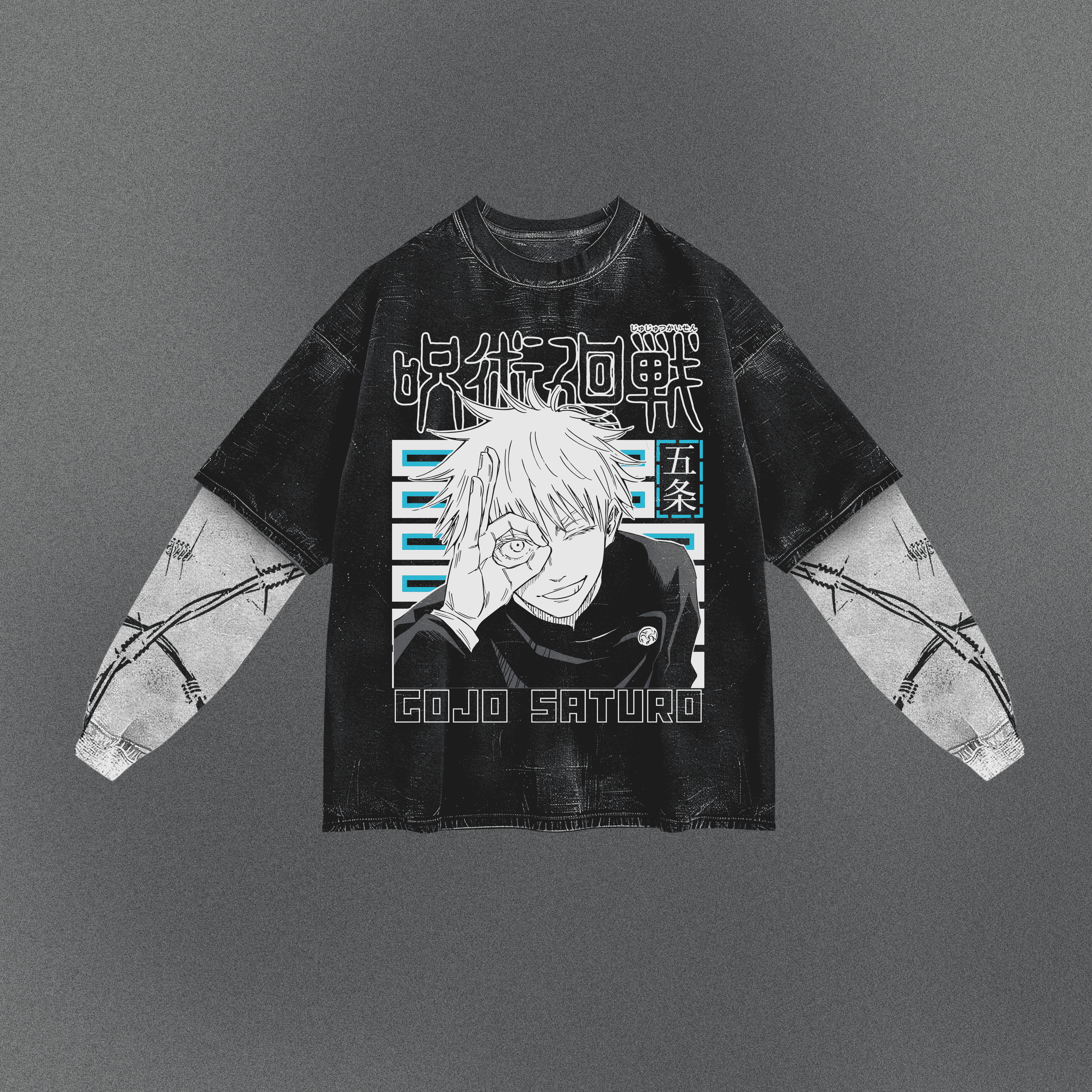 Jujutsu Kaisen Soft Double Sleeve T-shirt