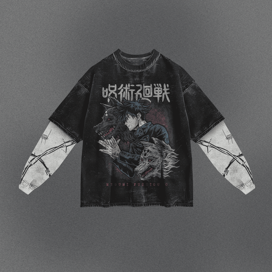 Jujutsu Kaisen Breezy Double Sleeve T-shirt