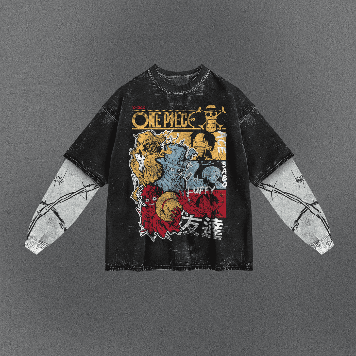 One Piece Effortless Double Sleeve T-shirt