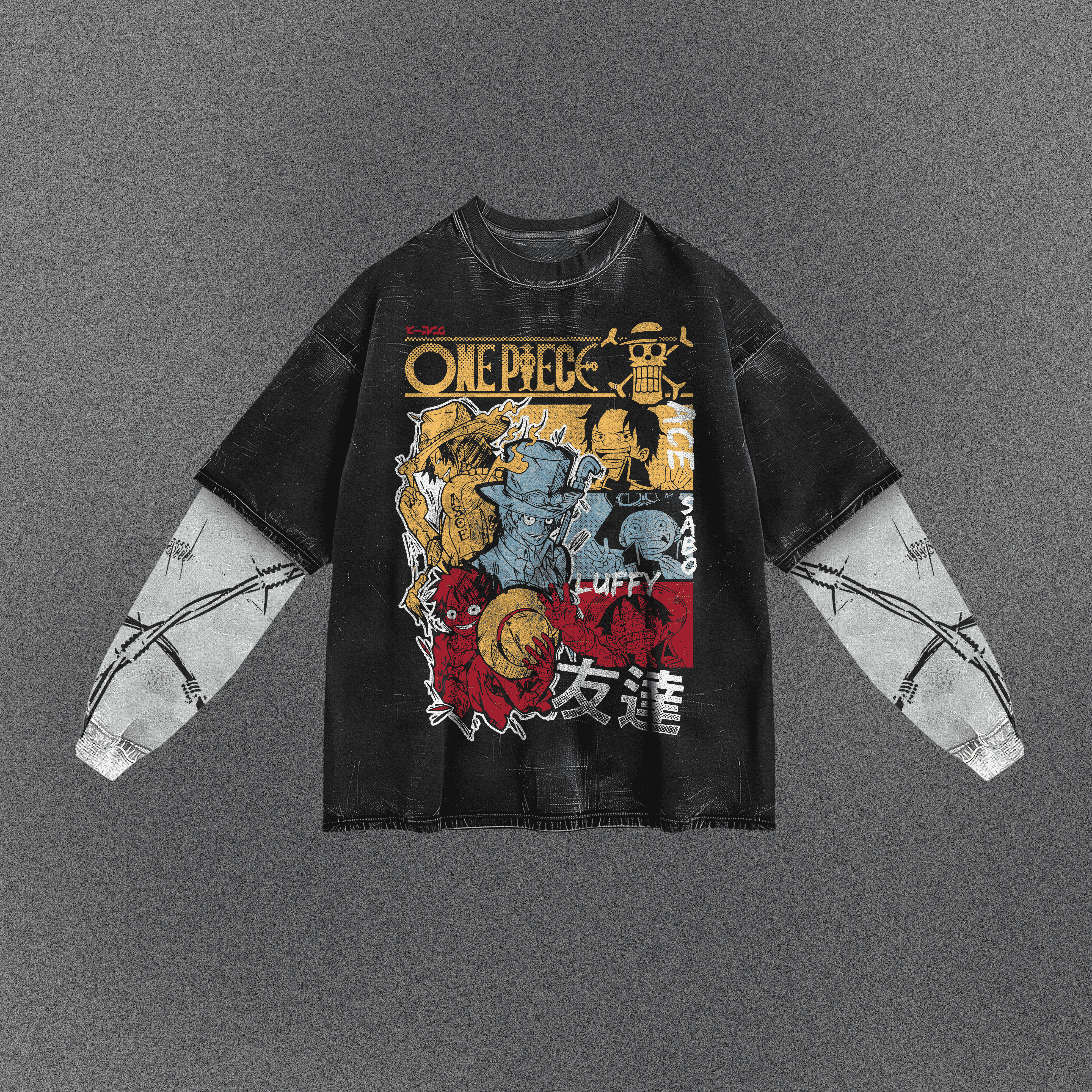 One Piece Effortless Double Sleeve T-shirt