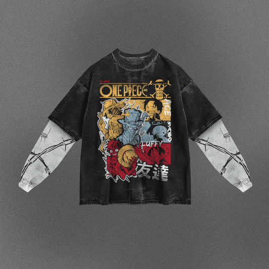 One Piece Effortless Double Sleeve T-shirt