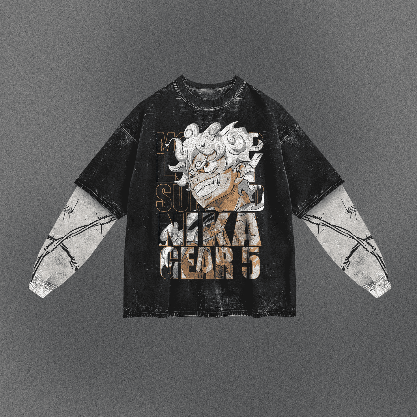 One Piece Lightweight Double Sleeve T-shirt