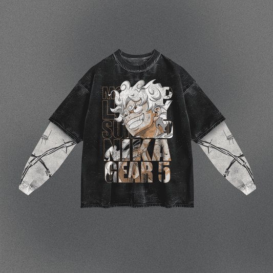 One Piece Lightweight Double Sleeve T-shirt