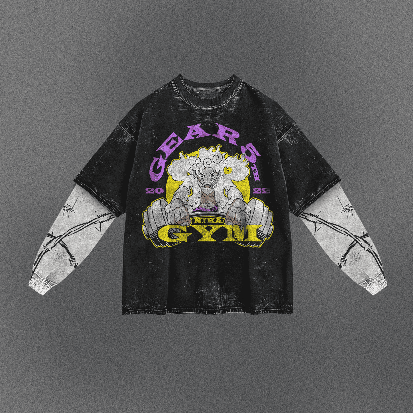 One Piece Soft Double Sleeve T-shirt