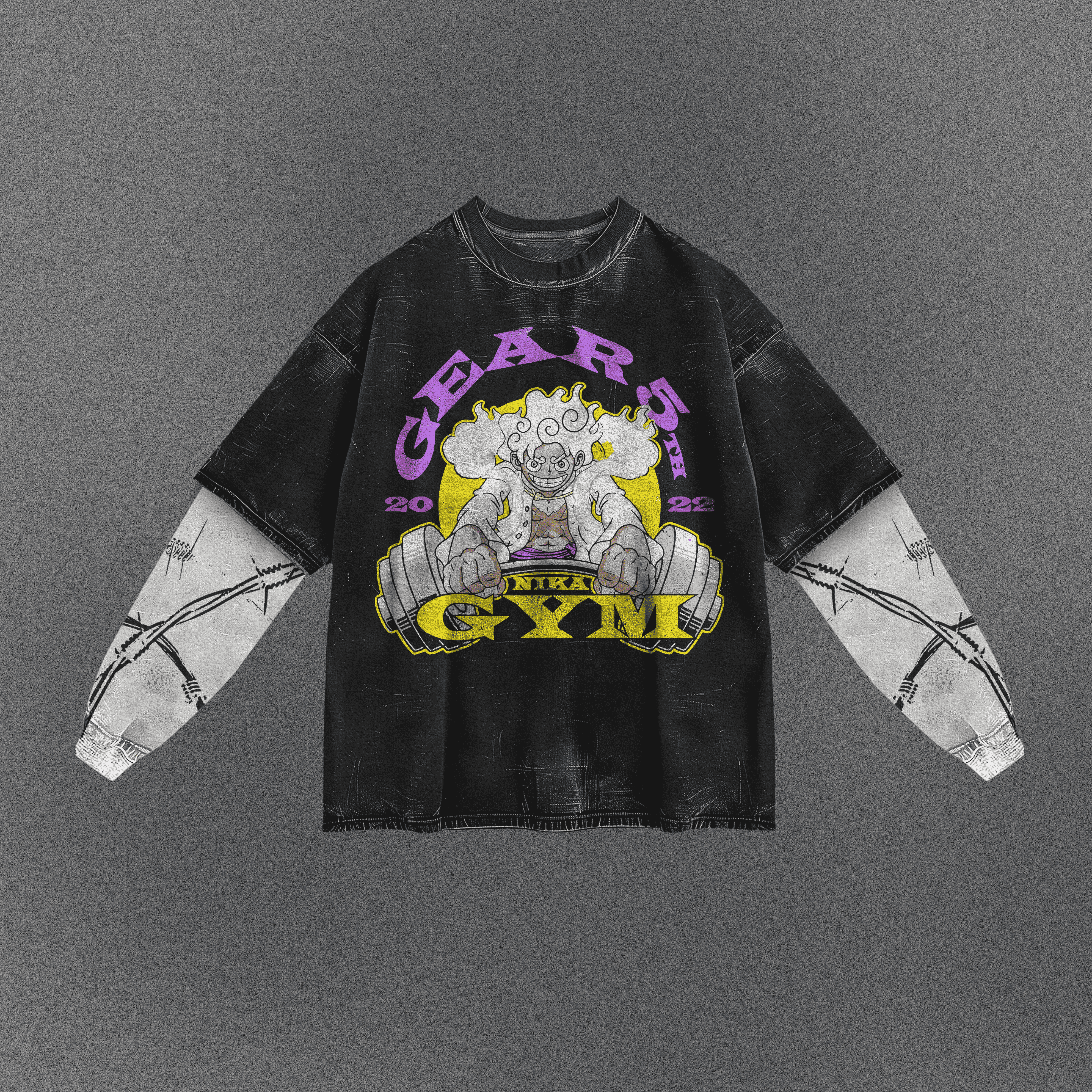 One Piece Soft Double Sleeve T-shirt