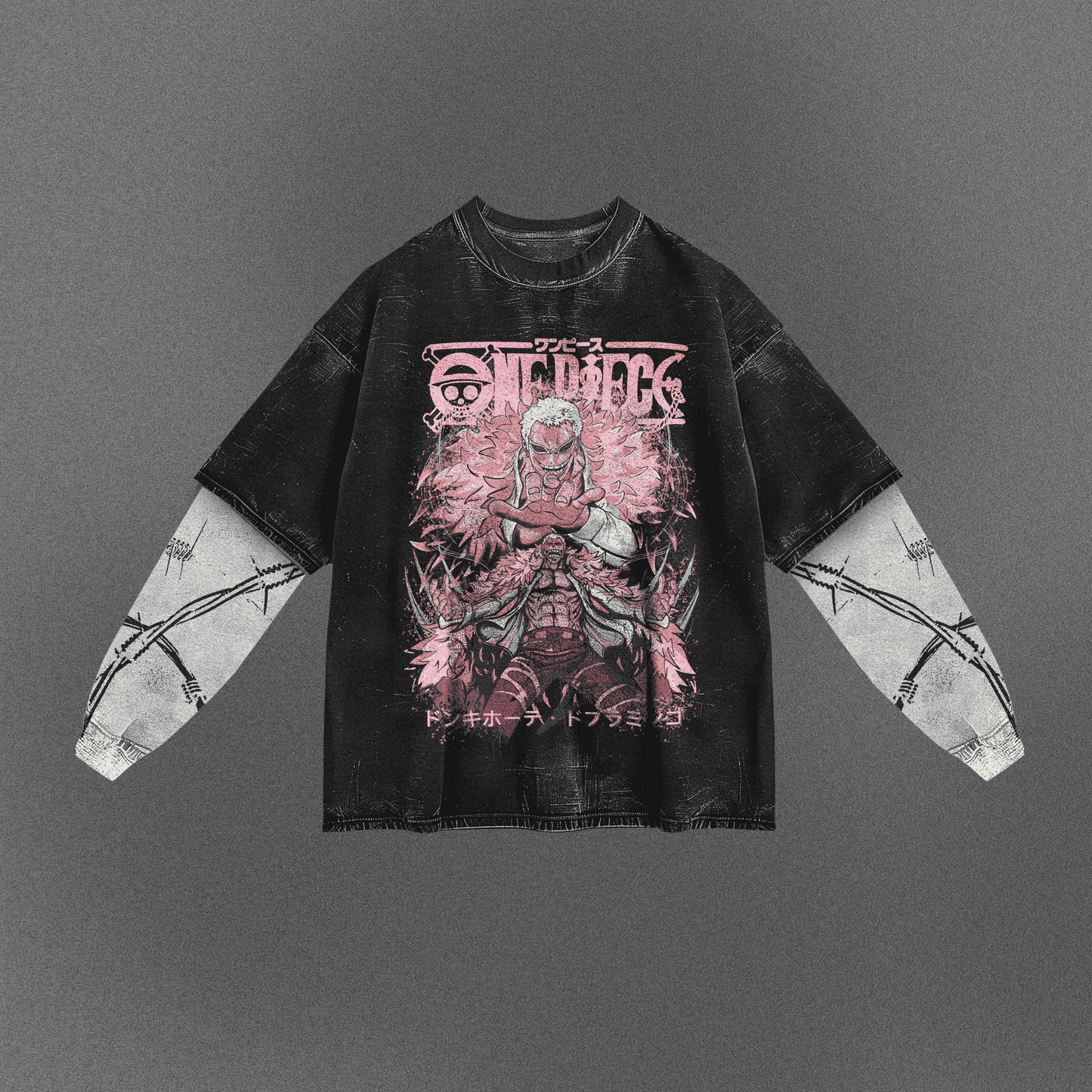 One Piece Flowy Double Sleeve T-shirt