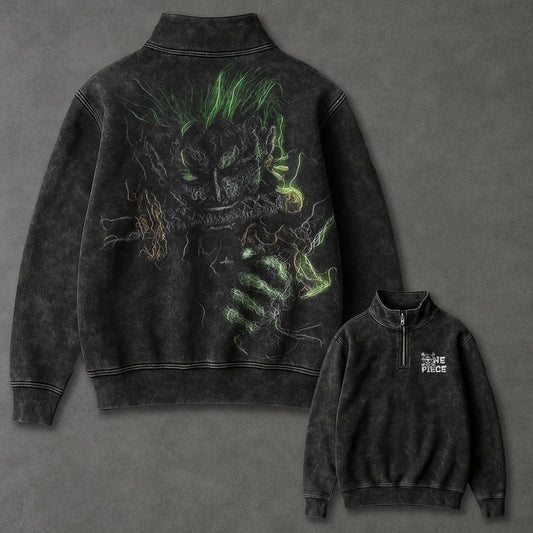 One Piece Effortless Half Zip up Sweatshirt