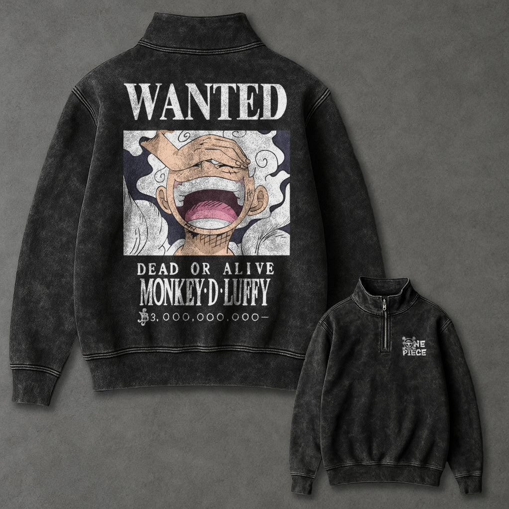 One Piece Lightweight Half Zip up Sweatshirt